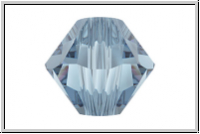 Swarovski� Bicone 5328, 4mm, 266 - denim blue, 25 Stk.